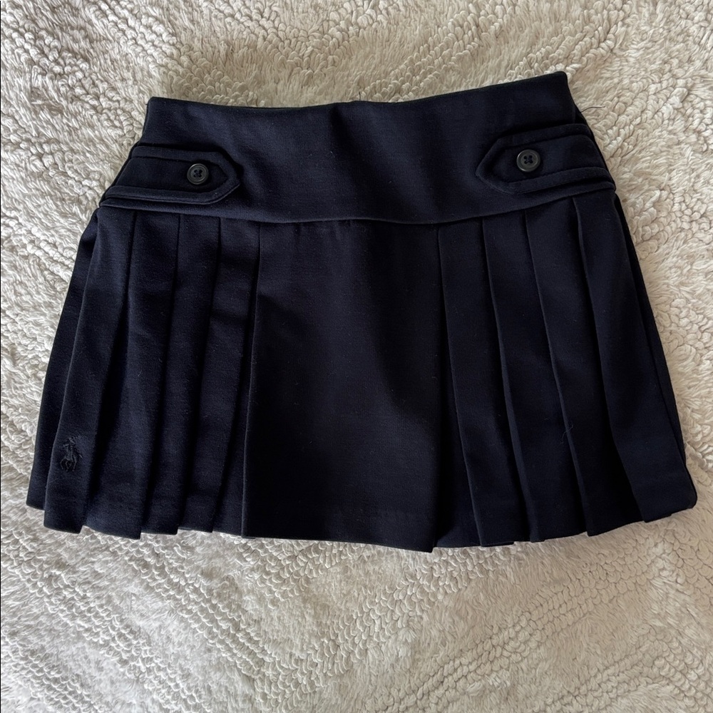 Girl’s Polo Ralph Lauren Pleated Skort, 3/3T